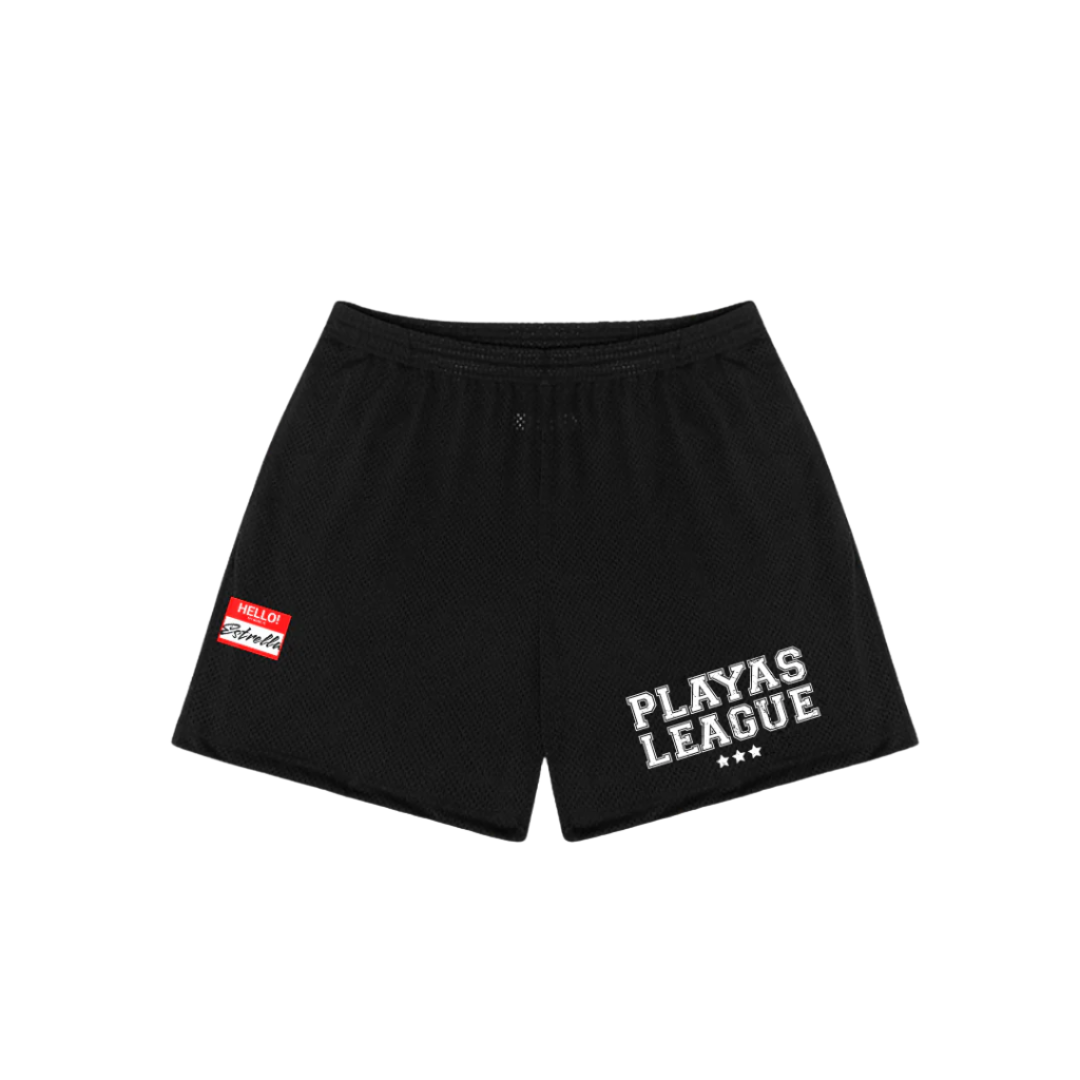 "PLAYA$ LEAGUE" MESH SHORTS