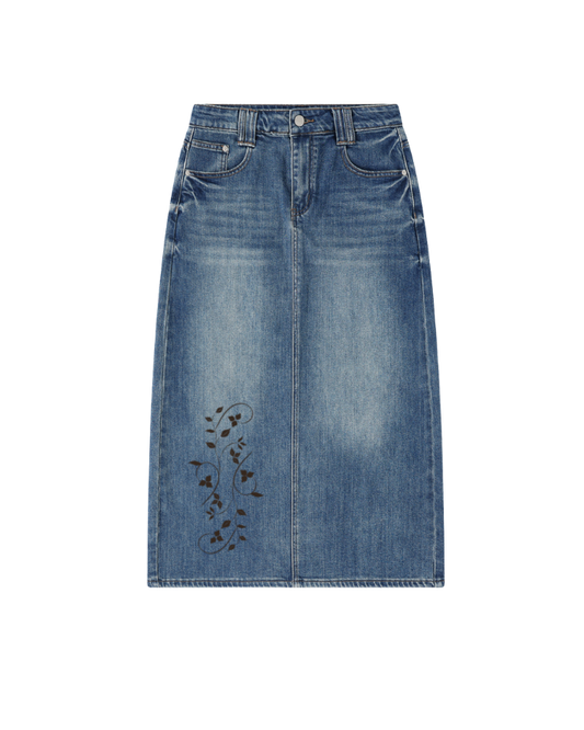 TRUE VINE DENIM SKIRT