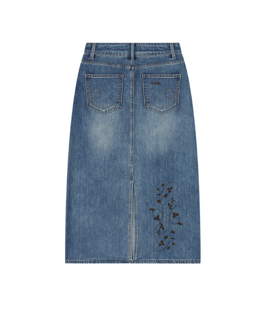 TRUE VINE DENIM SKIRT