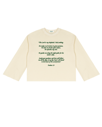 'PSALMS 23' WAFFLE KNIT