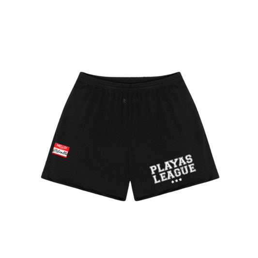 "PLAYA$ LEAGUE" MESH SHORTS